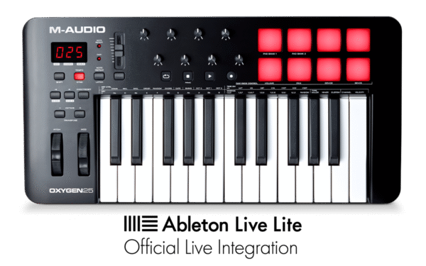 USB MIDI Controller with Smart Controls and Auto-Mapping