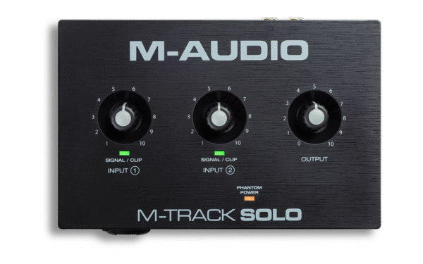 48-KHz, 2-channel USB Audio Interface with 1 Crystal Preamp, Phantom Power and Instrument Input