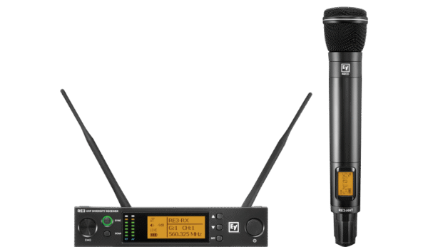 Uhf wireless set featuring nd96 dynamic supercardioid microphone