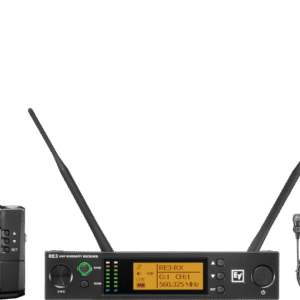 RE3-BPCL UHF wireless set featuring CL3 cardioid lavalier microphone