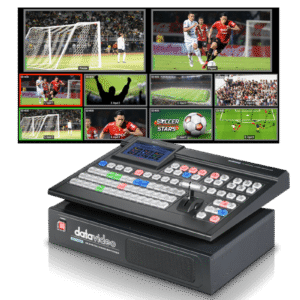 Complete and Compact 8 Input 4K Production Switcher