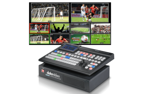 Complete and Compact 8 Input 4K Production Switcher