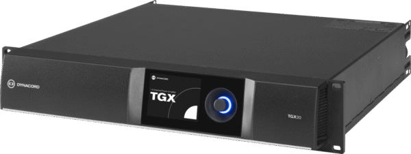 TGX20 DSP power amplifier 4 x 5000w, live