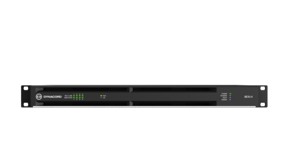 IX30:4 4-channel networked multichannel DSP amplifier, 3 kW
