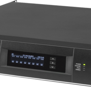 IPX10:8 8 x 1250 w multi‑channel installation dsp class‑d amplifier