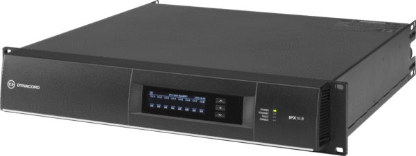 IPX10:8 8 x 1250 w multi‑channel installation dsp class‑d amplifier