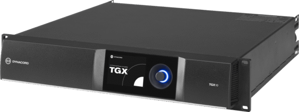 TGX10 DSP power amplifier 4 x 2500w, live