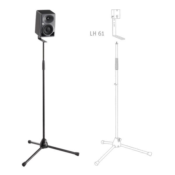 KH 80 DSP on a mic stand