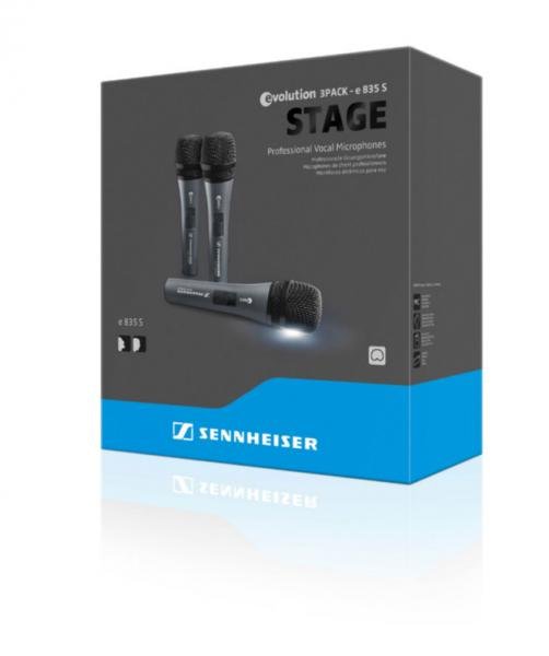 Sennheiser e 835-S TRI PACK "3 Pack" - Image 3