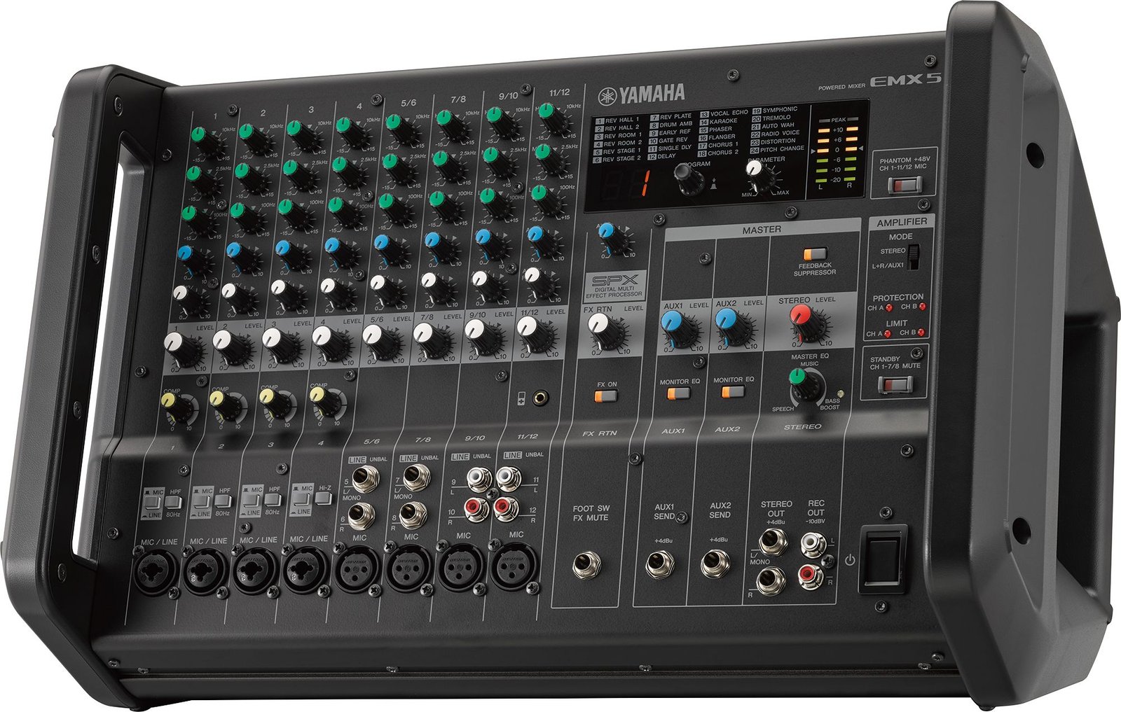 Yamaha EMX5 Powered Mixer with 12 Input - Image 2