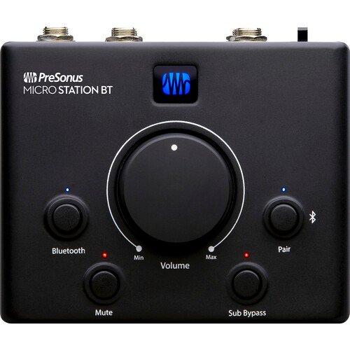 PreSonus® MicroStation BT 2.1 Monitor Controller with Bluetooth - Image 2