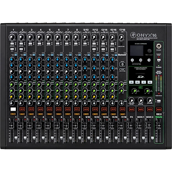 Mackie ONYX16 16-Channel Premium Analog USB Mixer