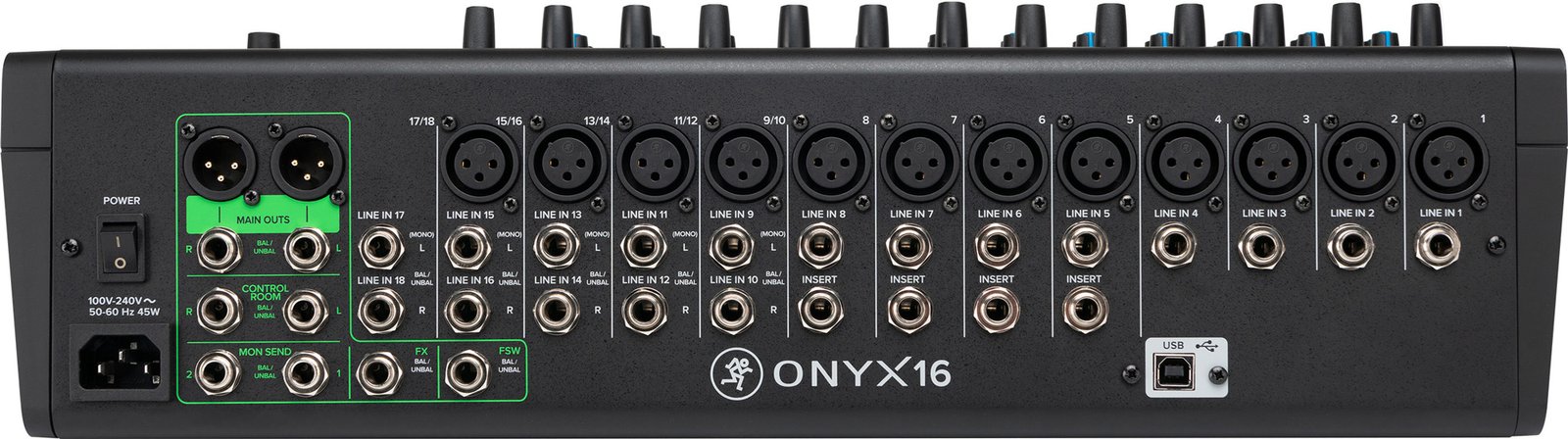 Mackie ONYX16 16-Channel Premium Analog USB Mixer - Image 3