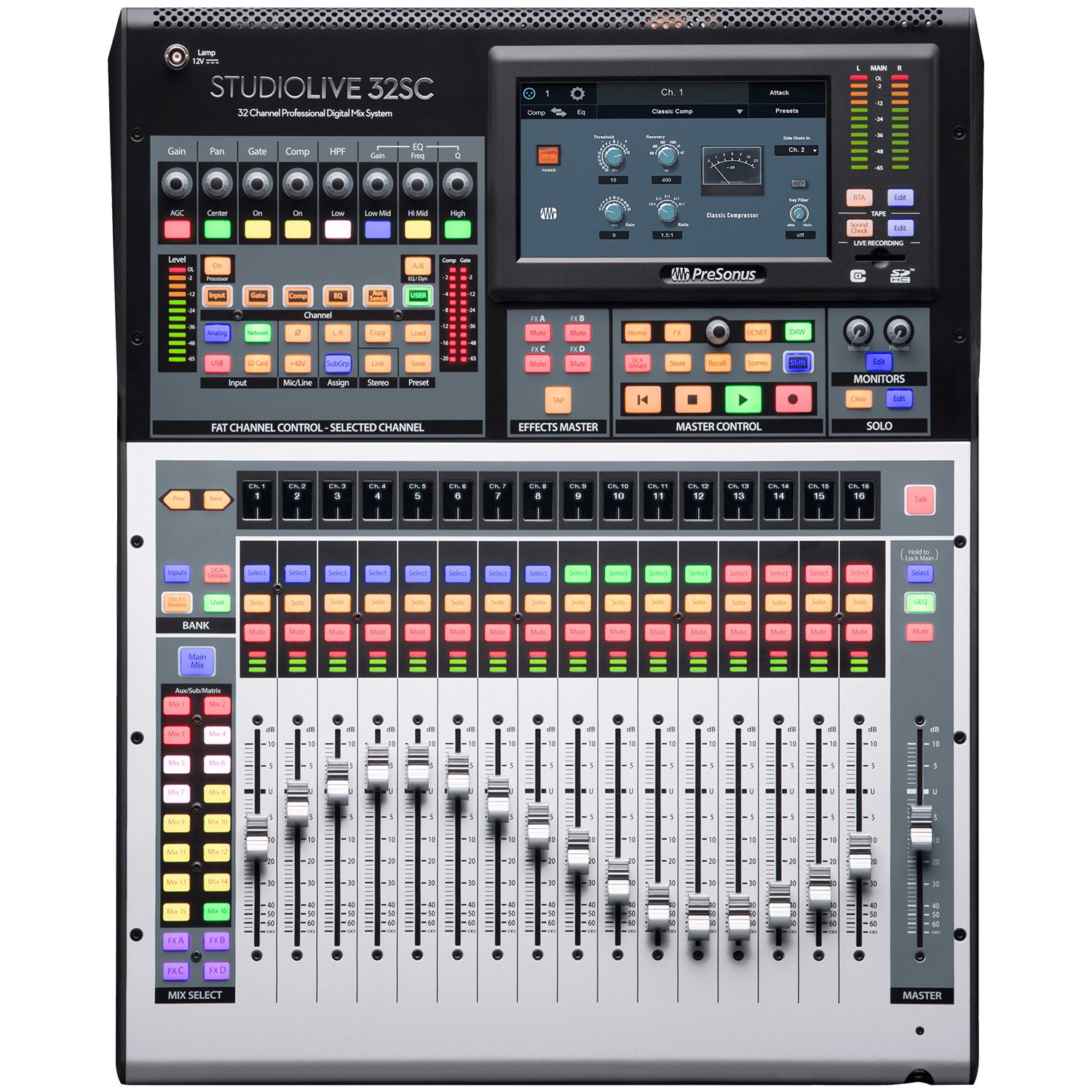 PreSonus StudioLive® Series III 32SC Digital Console Mixer