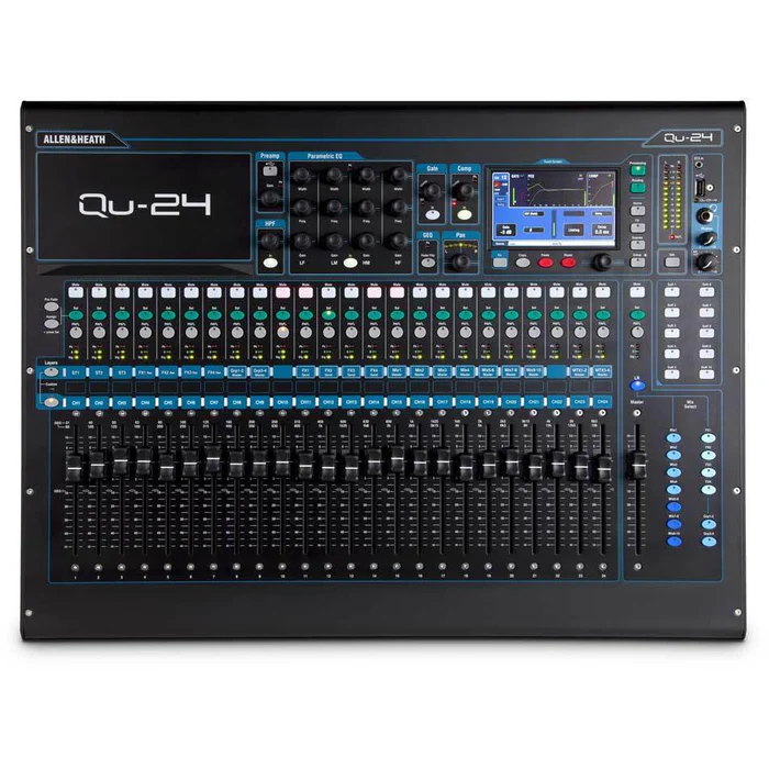 Allen & Heath QU-24 Compact 24 Input Digital Mixer