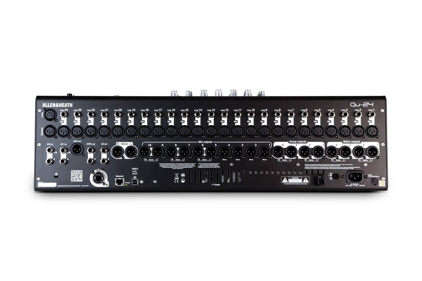 Allen & Heath QU-24 Compact 24 Input Digital Mixer - Image 3