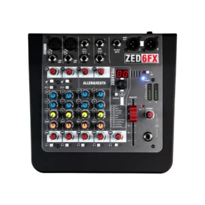 Allen & Heath ZED-6FX 4 Input Mixer with Effects