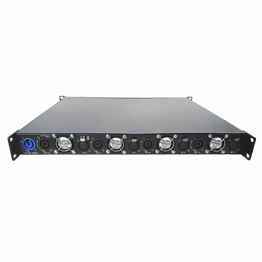 PL-audio PowerPac D10.4 - Digital Amplifier 4x1000W - Image 3