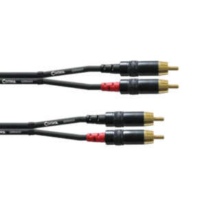 Cordial CFU 3 CC - Twin Cinch/RCA Cable 3m