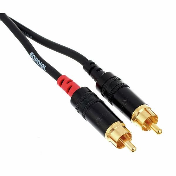 Cordial CFU 6 MC - XLR Male to Cinch/RCA Twin Cable 6m - Image 4