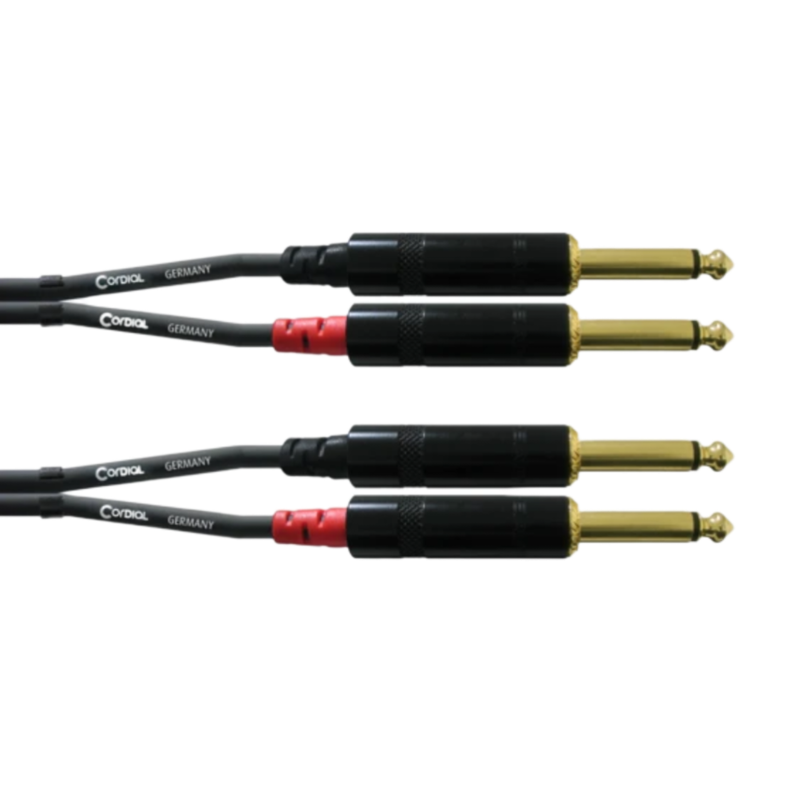 Cordial CFU 1,5 PP - Twin Audio Cable with 6.35mm Jacks 1.5m