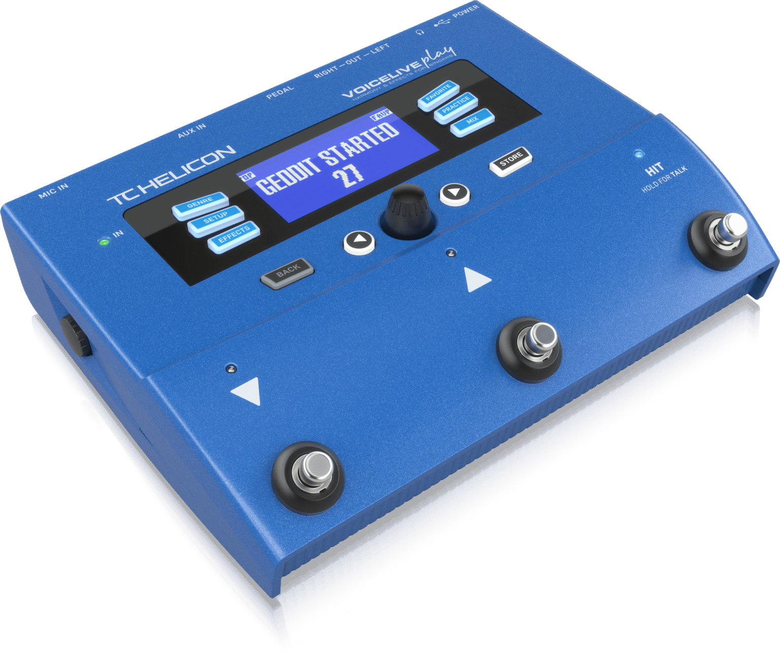 TC Helicon VoiceLive Play Vocal Harmony and Effects Pedal - Rauf ...